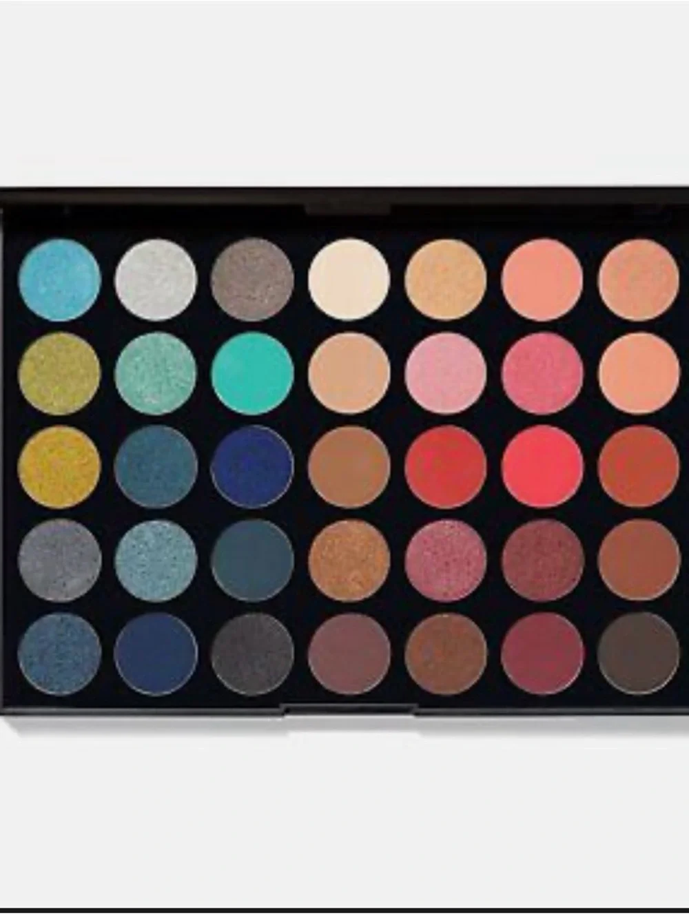 Morphe 35H Hot Spot Eyeshadow Palette - Black